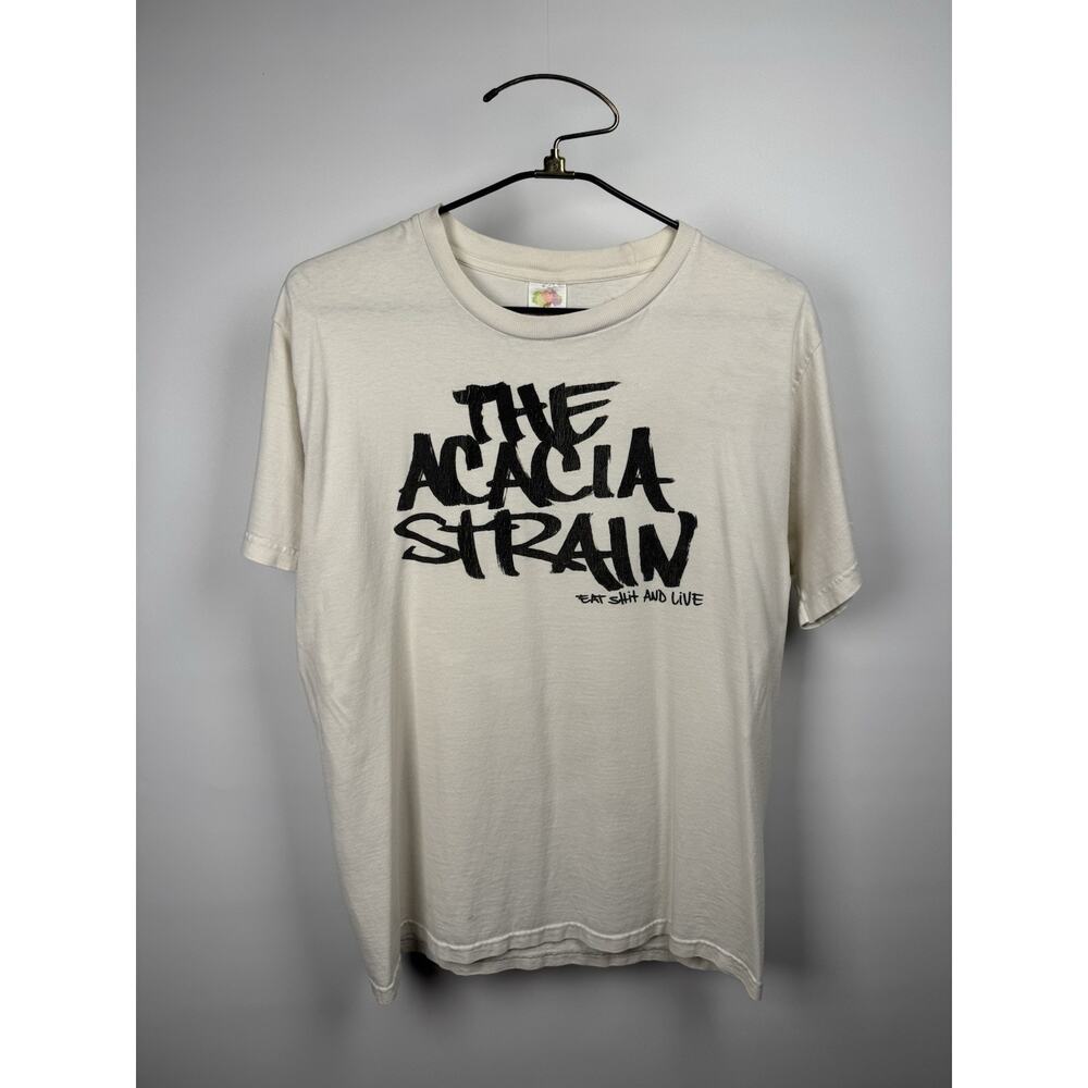 Vintage 2005 Acacia Strain Eat Sh*t And Live Shirt Fruit Of The Loom Large 22x28